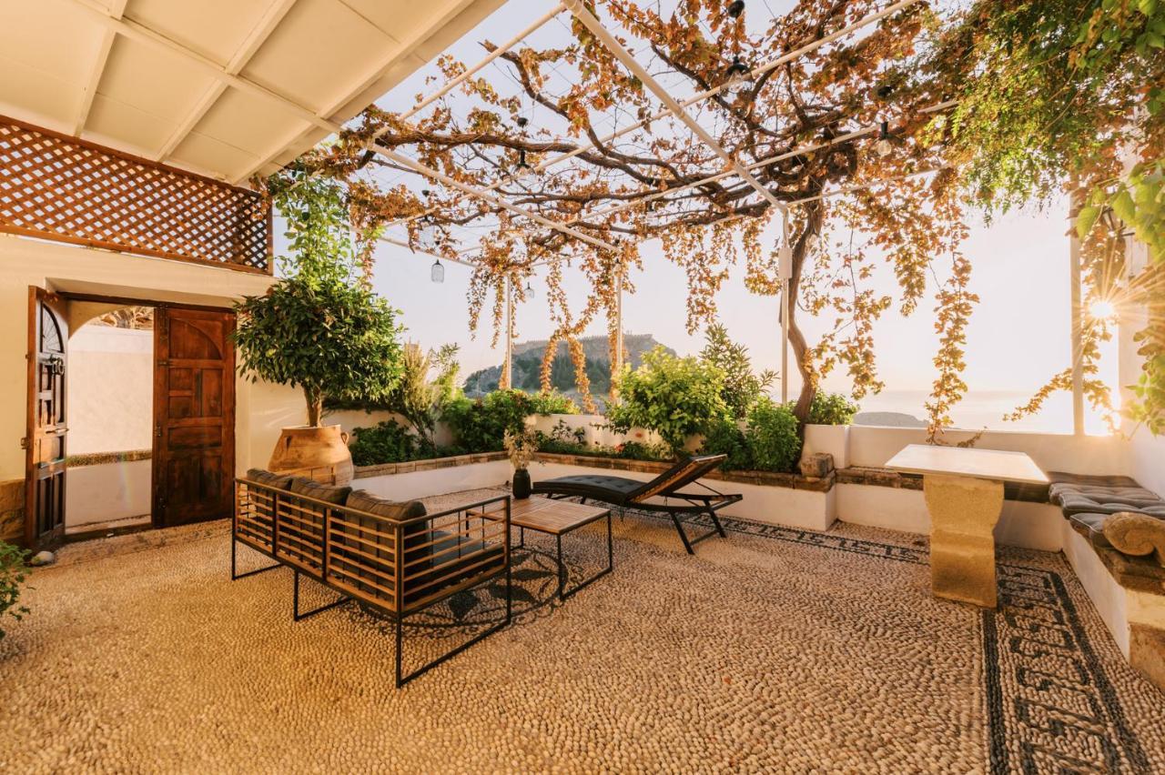 Arte Lindos Villa Buitenkant foto