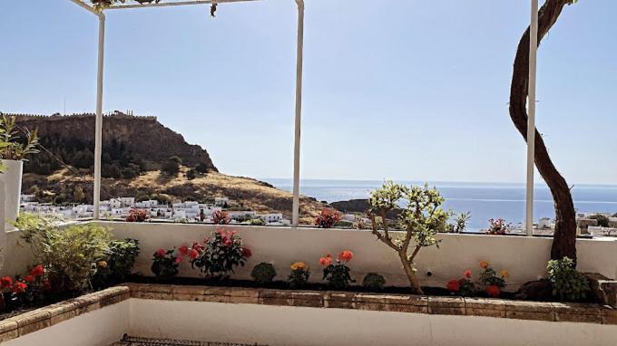 Arte Lindos Villa Buitenkant foto